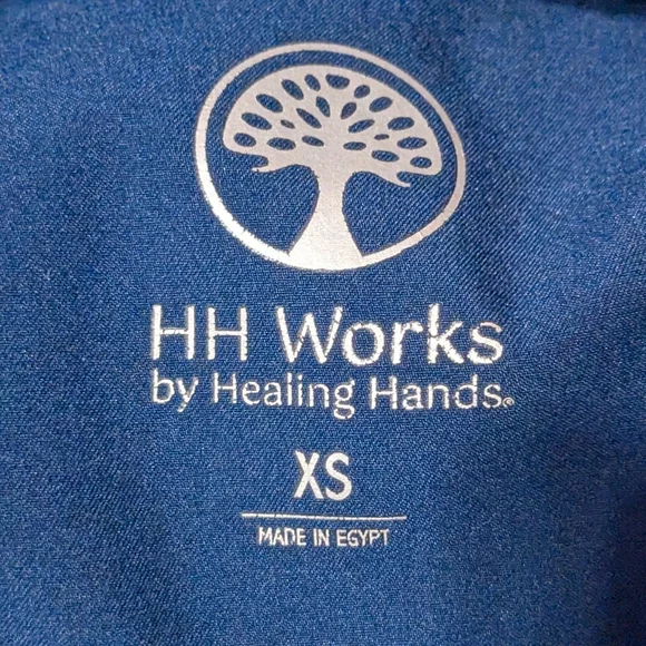 Healing Hands Navy Scrub Set - Picture 10 of 14